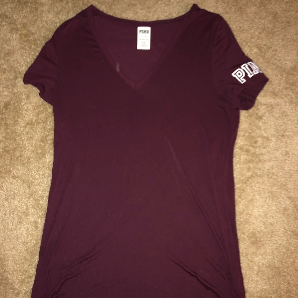 PINK super soft V neck